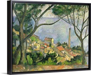 The Sea at lEstaque, 1878 (oil on canvas)