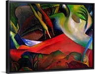 The Storm, 1911 (oil on canvas)
