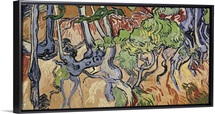 Tree roots, 1890 (oil on canvas)