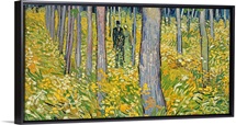 Undergrowth with Two Figures, 1890