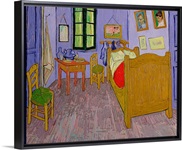 Van Goghs Bedroom at Arles, 1889 (oil on canvas)