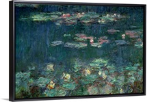 Waterlilies: Green Reflections, 1914 18 (right section)