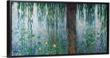 Waterlilies: Morning with Weeping Willows