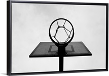 Basketball hoop.