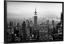 View of New York city.