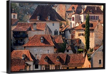 Village of Saint Cirq Lapopie, Quercy region, France
