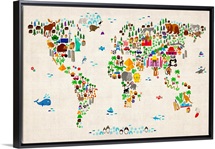 Animal World Map
