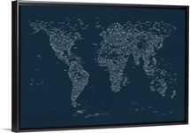 City Names World Map