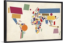 World Map Abstract