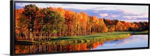 Fall Golf Course New England