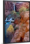 Red rock cliffs, Havasu Falls, Grand Canyon National Park, Arizona
