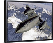 SR71B Blackbird in flight
