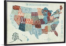 USA Modern Blue