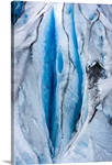 Close up detail of Shoup Glacier, Shoup Bay State Marine Park, Valdez, Southcentral