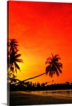 Indonesia, Bintan Island Resort, Beach At Sunset