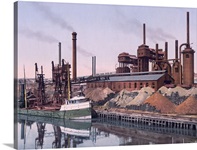 American Steel and Wire Companys Plant Cleveland Ohio
