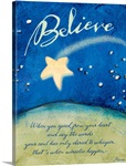 Believe Inspirational Print