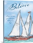 Believe Inspirational Print
