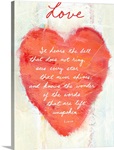 Love Inspirational Print
