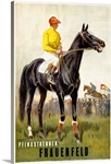 Pfingstrennen, Frauenfeld,Vintage Poster, by Iwan E. Hugentobler