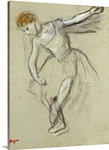 A Dancer in Profile (chalk)