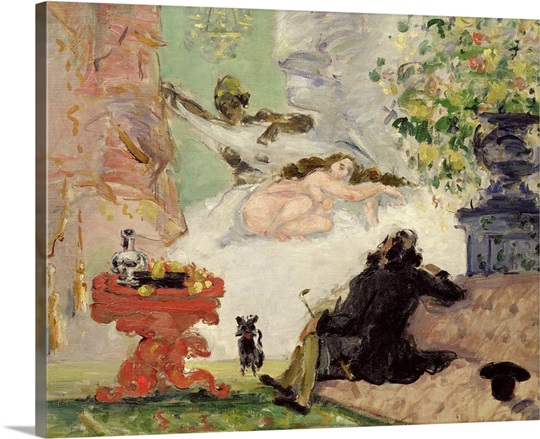 A Modern Olympia, 1873 74 (oil on canvas)