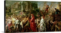 A Roman Triumph, c.1630 (oil on canvas laid down on wood)