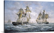 Action Between U.S. Sloop-of-War Wasp and H.M. Brig-of-War Frolic, 1812