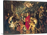 Adoration of the Magi, 1610 (oil on canvas)