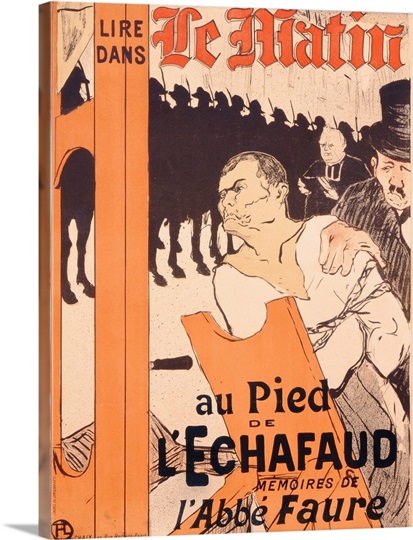 Advertisement for a memoire by l'abbe Faure in Le Matin