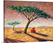 African Afternoon, 2003 (oil on canvas)