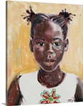 African Girl (oil on canvas)