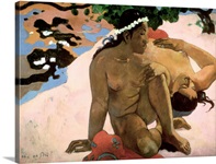Aha oe Feii? (Are You Jealous?), 1892 (oil on canvas)