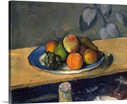 Apples, Pears and Grapes, c.1879 (oil on canvas)