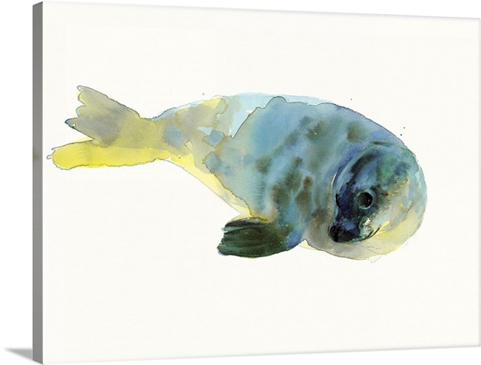 Aqua Green (w/c on paper)