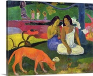 Arearea (The Red Dog), 1892 (oil on canvas)
