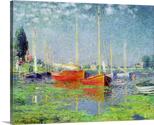 Argenteuil, c.1872 5 (oil on canvas) (see also 287548)