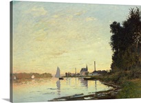Argenteuil, Late Afternoon, 1872 (oil on canvas)