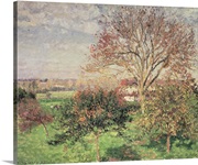 Autumn morning at Eragny, 1897 (oil on canvas)