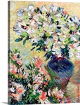 Azaleas, 1885 (oil on canvas)