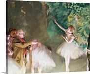 Ballet Practice, 1875 (gouache and pastel on paper)
