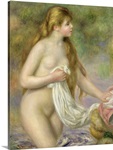 Bather with long hair, c.1895 (oil on canvas)