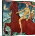 Bathing of the Red Horse, 1912 (oil on canvas)