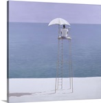 Beach guard, 2004 (acrylic on canvas)
