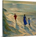 Beach Walk, 1994 (oil on canvas)