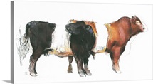Belties, 2006 (charcoal