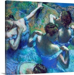 Blue Dancers, c.1899 (pastel)