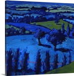 Blue landscape, 2009 (acrylic on board)