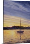 Boat at Rest, 2002 (oil on canvas)