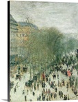 Boulevard des Capucines, 1873 4 (oil on canvas)